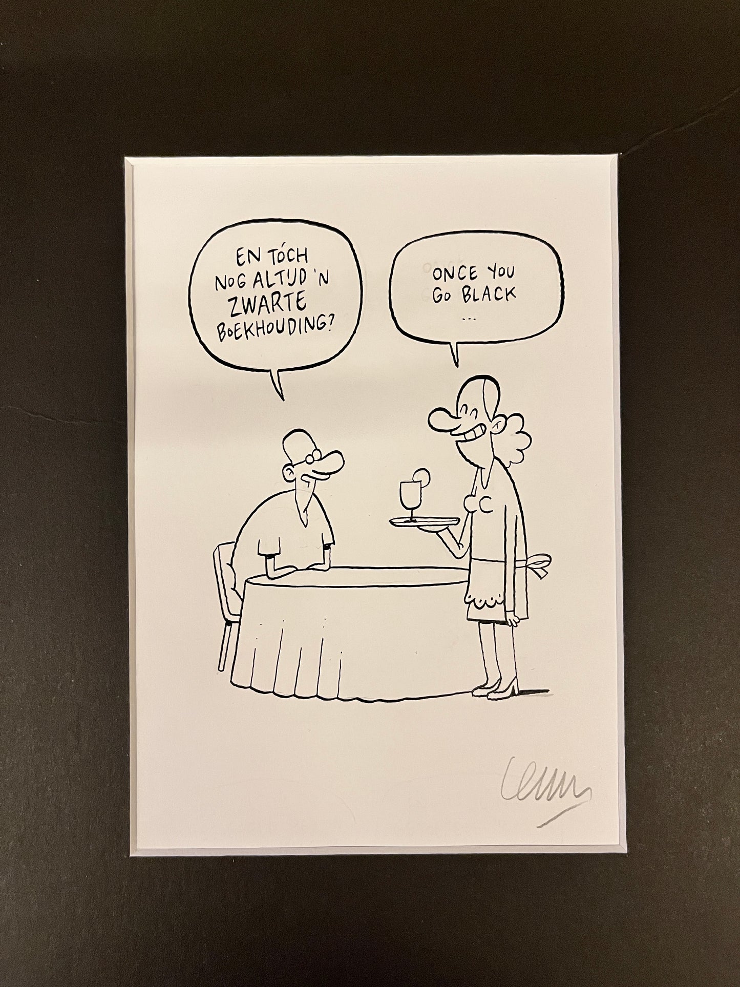 Once You Go Black (origineel)