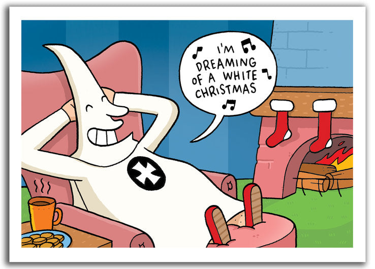 Pakketje Kerstkaartjes White Xmas