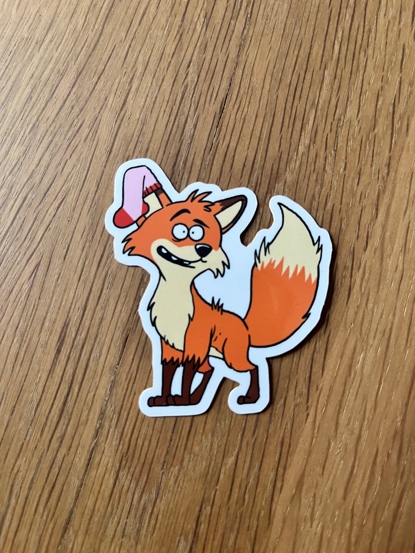 Sloddervos sticker
