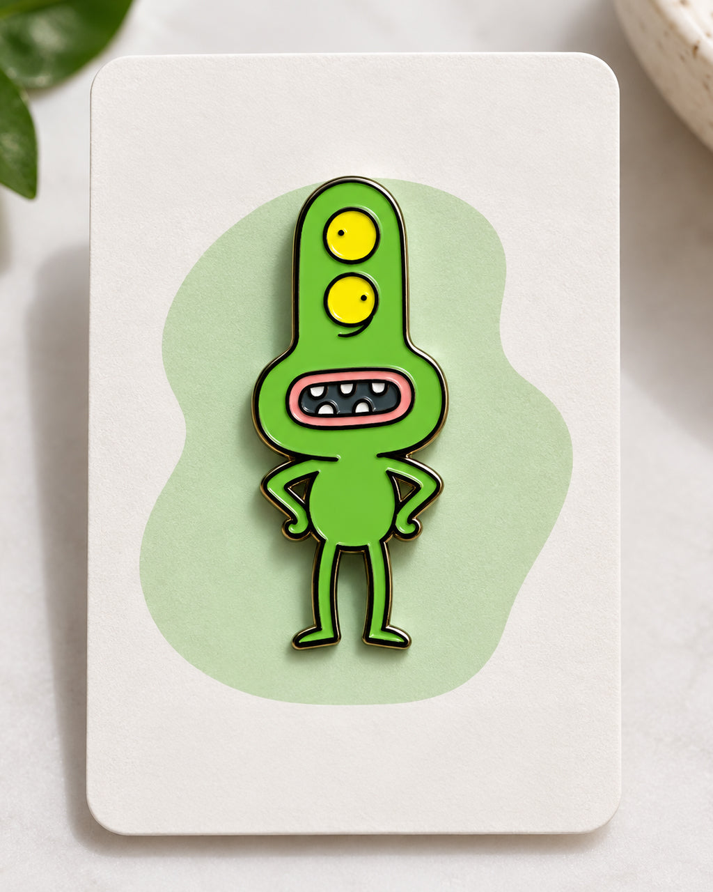 Swamp Thingie pin