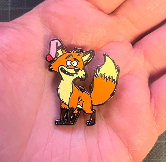 Sloddervos pin